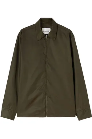 Jil Sander Giacca-camicia con zip
