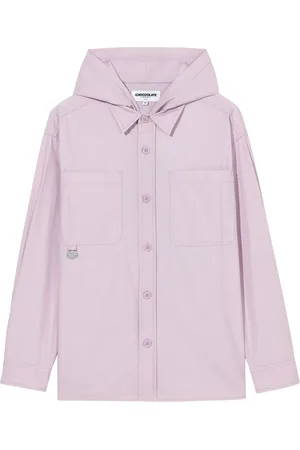 Chocoolate Giacca-camicia con ricamo