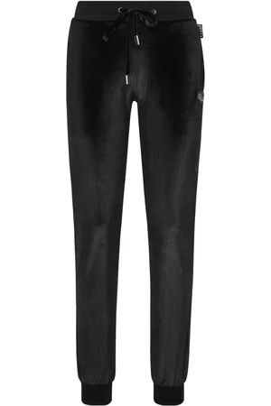 Philipp Plein Pantaloni Strass Skull