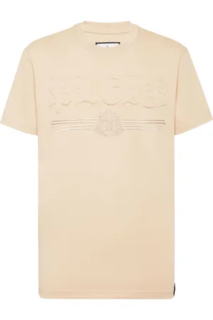 Philipp Plein T-shirt in cotone con logo goffrato