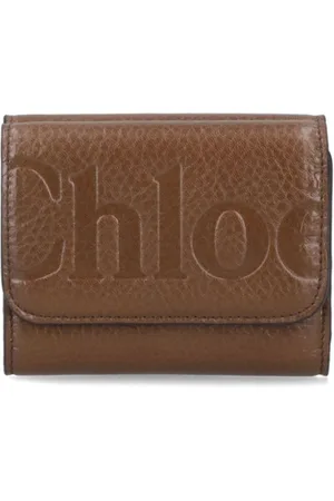 Chloé Portafoglio con logo goffrato