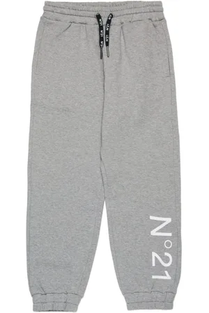 Nº21 Pantaloni sportivi con stampa