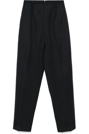 Jean Paul Gaultier Pantaloni sartoriali gessati anni 