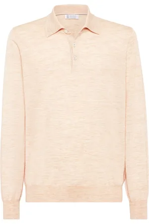 Brunello Cucinelli Polo in cashmere misto seta