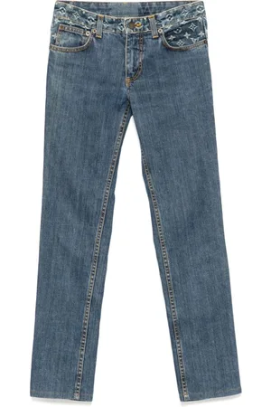 LOUIS VUITTON Pantaloni denim con monogramma 2006