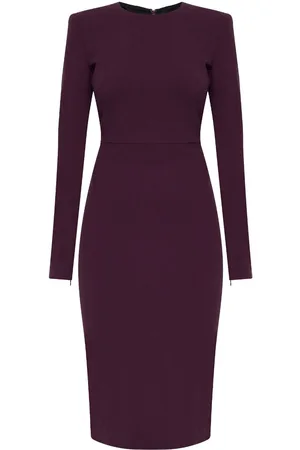 Victoria Beckham Abito modello T-shirt a maniche lunghe