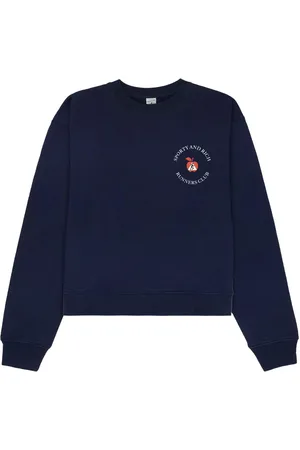 Sporty & Rich Felpa crop Big Apple