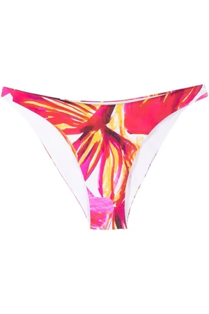 Louisa Ballou Slip bikini con stampa grafica