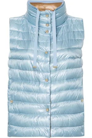 HERNO Gilet imbottito con scollo a imbuto