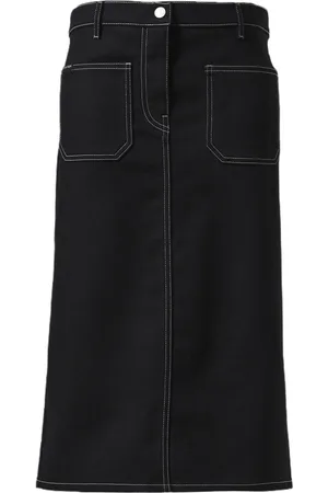 Courrèges Gonna dritta denim