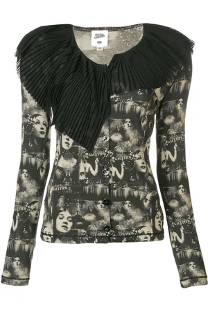 Jean Paul Gaultier Cardigan con stampa