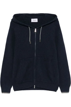 D4.0 Cardigan con cappuccio