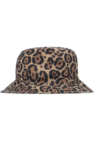 Emporio Armani Cappello bucket leopardato