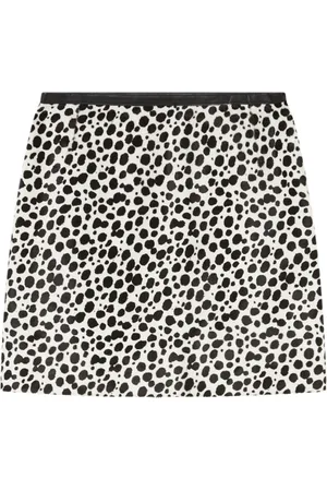 VERSACE Minigonna con stampa Dalmatian