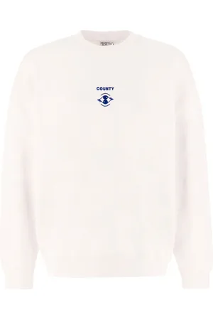MARCELO BURLON Felpa Poster Eye