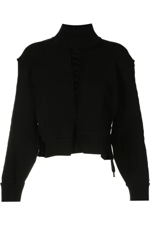 Gloria Coelho Maglione con lacci
