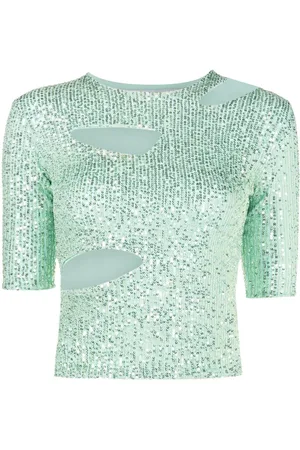 Gloria Coelho Top con cut-out