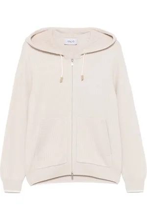 D4.0 Cardigan con cappuccio