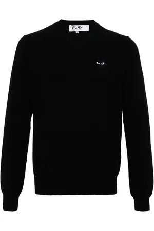 Comme des Garçons Maglione con applicazione