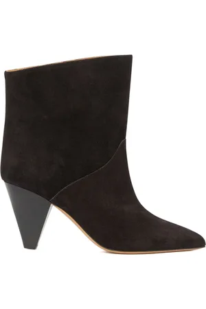 Isabel Marant Stivali Loline in pelle scamosciata 75mm