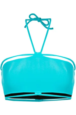 Gloria Coelho Top bikini con laccetti