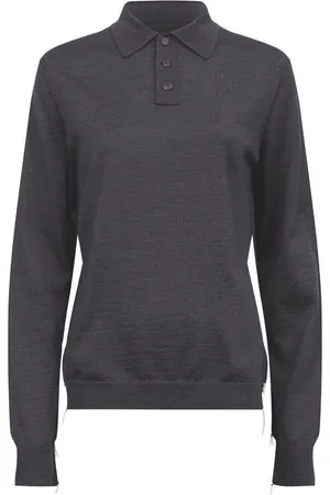 Maison Margiela Maglione stile polo in lana