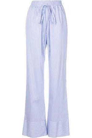 Gloria Coelho Pantaloni a righe X Isabella Fiorentino