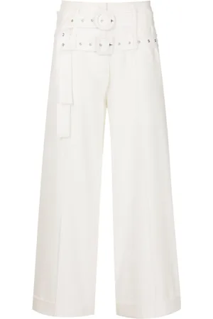 Gloria Coelho Pantaloni con fibbia doppia