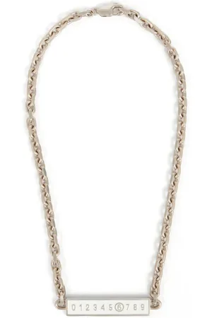 Maison Margiela Collana con logo
