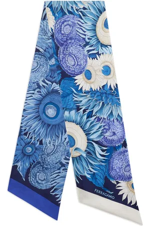 Salvatore Ferragamo Bandeau Sunflower con stampa