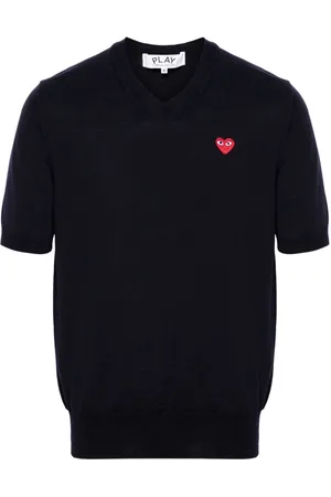 Comme des Garçons Maglione con applicazione