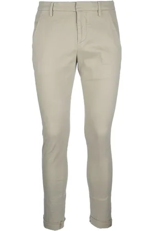 Dondup Pantaloni con placca logo