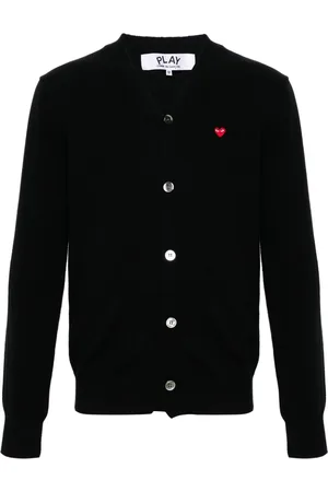 Comme des Garçons Cardigan con applicazione