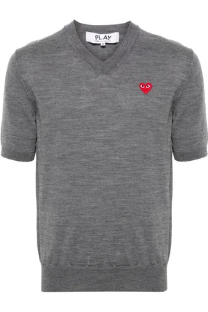 Comme des Garçons Maglione con applicazione