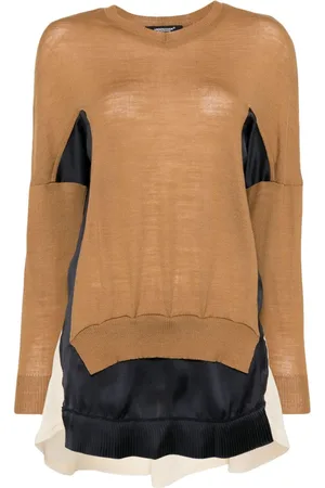 UNDERCOVER Maglione con inserti a contrasto