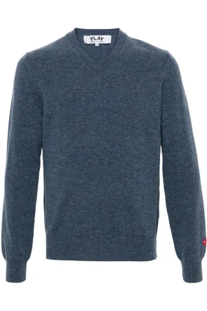 Comme des Garçons Maglione con applicazione