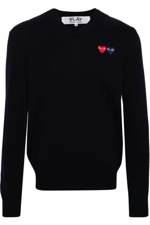 Comme des Garçons Maglione con applicazione