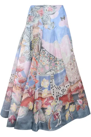 ZIMMERMANN Gonna con stampa illustrazione