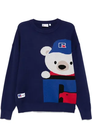 Chocoolate Maglione con orso jacquard