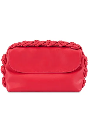 SHANGHAI TANG Clutch Rose Knot