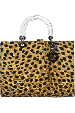 Dior Borsa a mano Cheetah Lady Dior two-way 1999