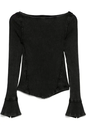 Free People Top con orlo a taglio vivo