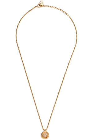 Dior Collana a catena con pendente CD