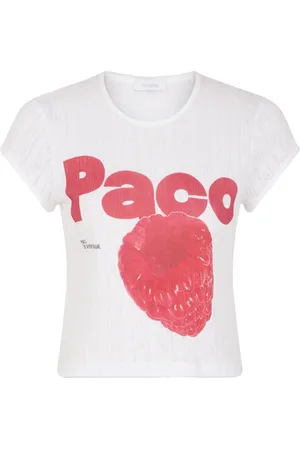 Paco rabanne T-shirt con stampa