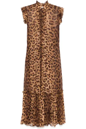ZIMMERMANN Abito midi Crush Flutter