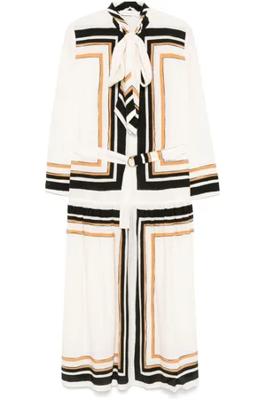 ZIMMERMANN Abito midi con fiocco