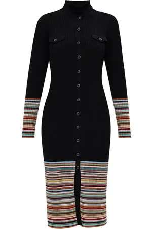 Paul Smith Abito midi a righe