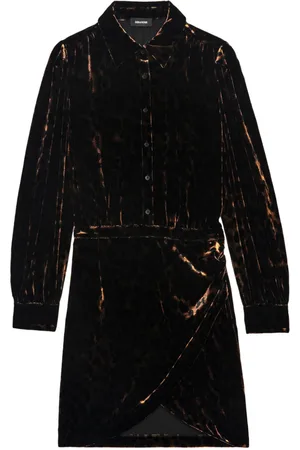 Zadig & Voltaire Chemisier Rulipe in velluto