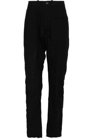 MASNADA Pantaloni con cavallo basso