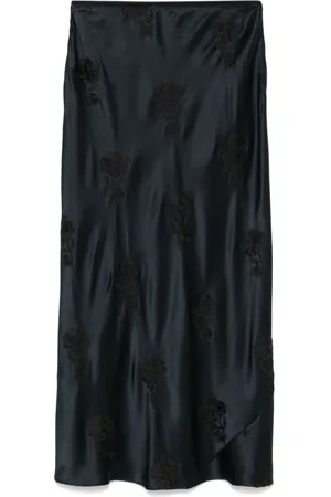 Dorothee Schumacher Gonna midi con ricamo a fiori